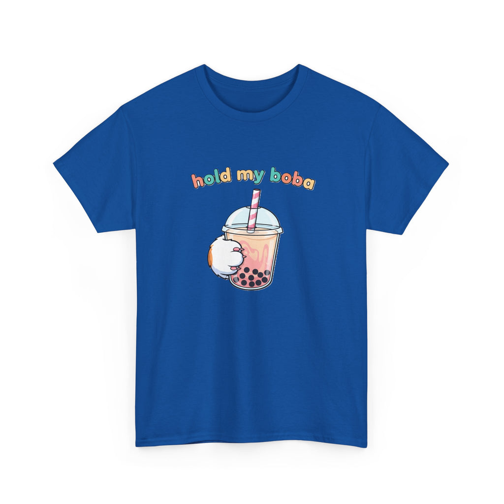 Hold My Boba T‑Shirt — Cute Bubble Tea Graphic Tee - Adult