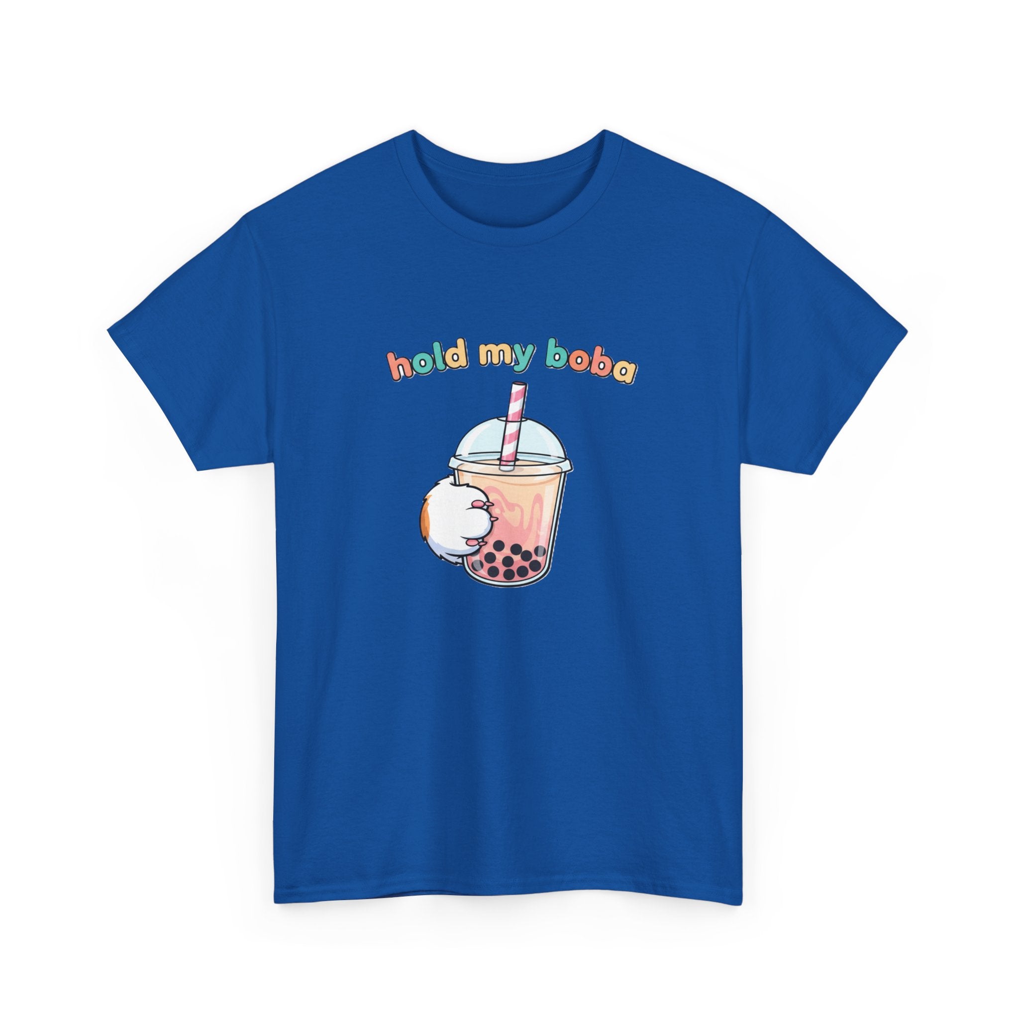 Hold My Boba T‑Shirt — Cute Bubble Tea Graphic Tee - Adult