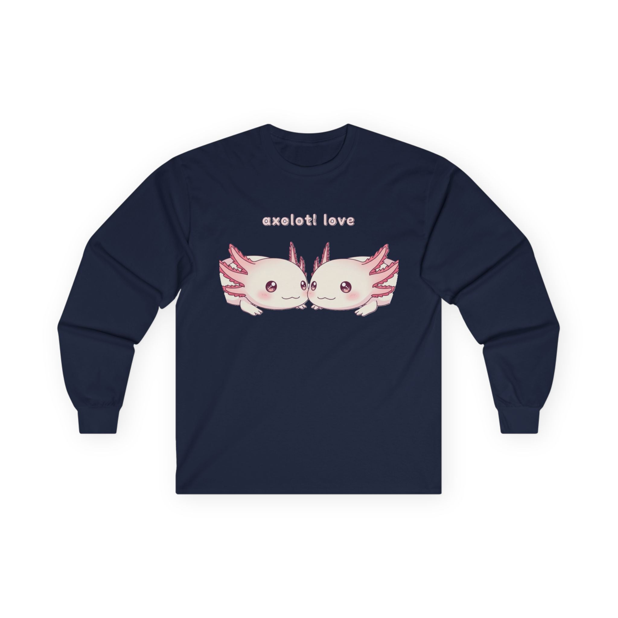 Axolotl Love Long Sleeve Tee - Adult