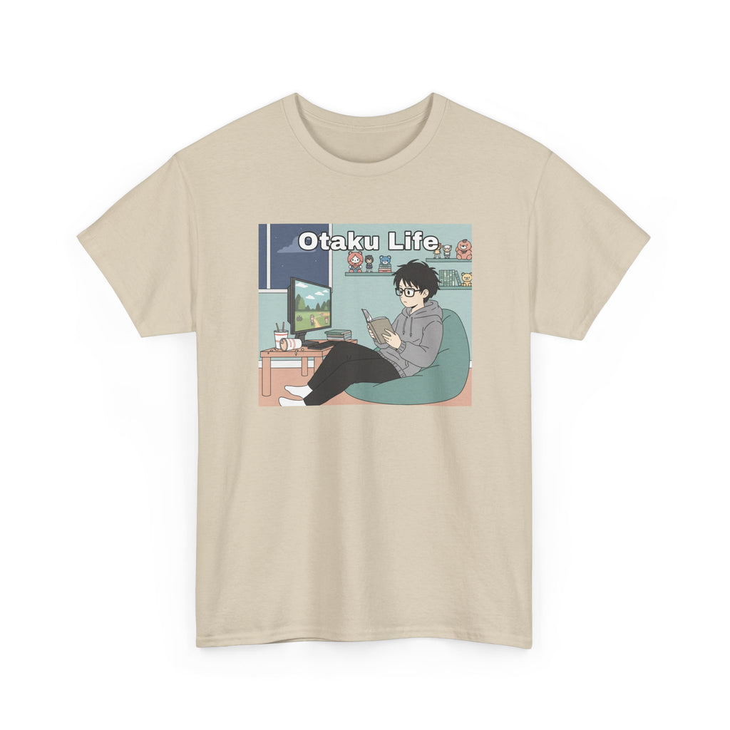Otaku Life T-Shirt — Chill Anime Gamer Graphic Tee - Adult