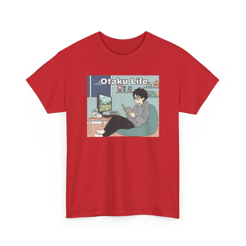 Otaku Life T-Shirt — Chill Anime Gamer Graphic Tee - Adult