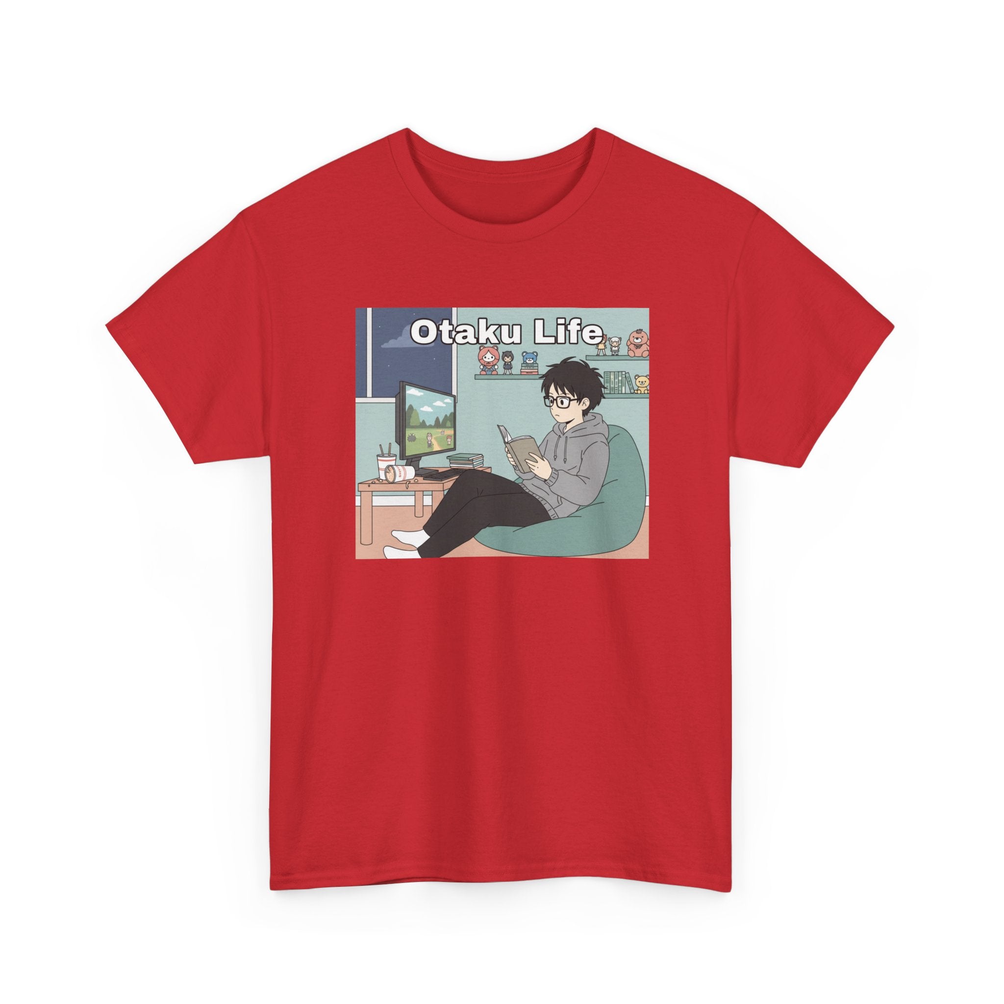 Otaku Life T-Shirt — Chill Anime Gamer Graphic Tee - Adult