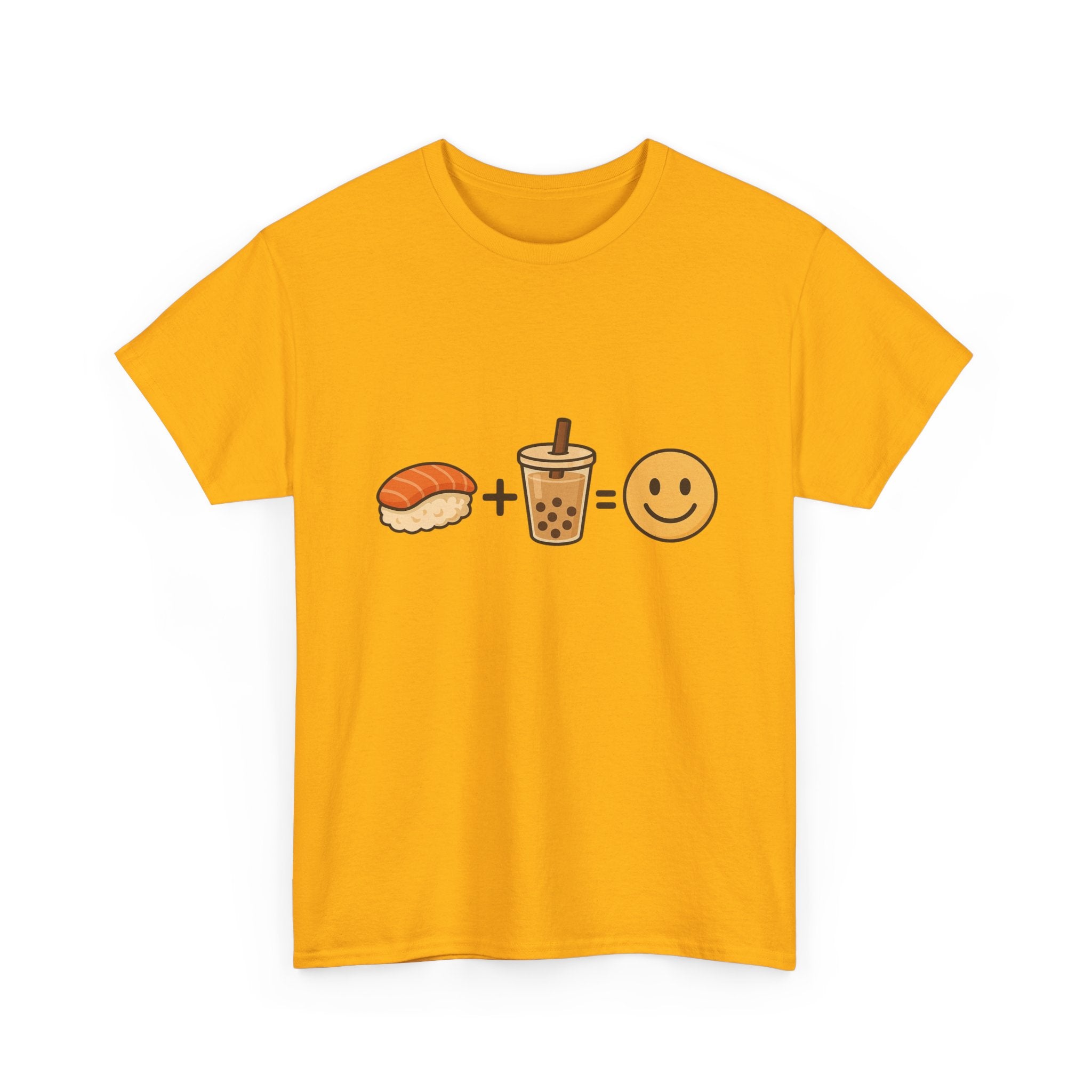 Sushi + Boba = Happy Tee - Adult