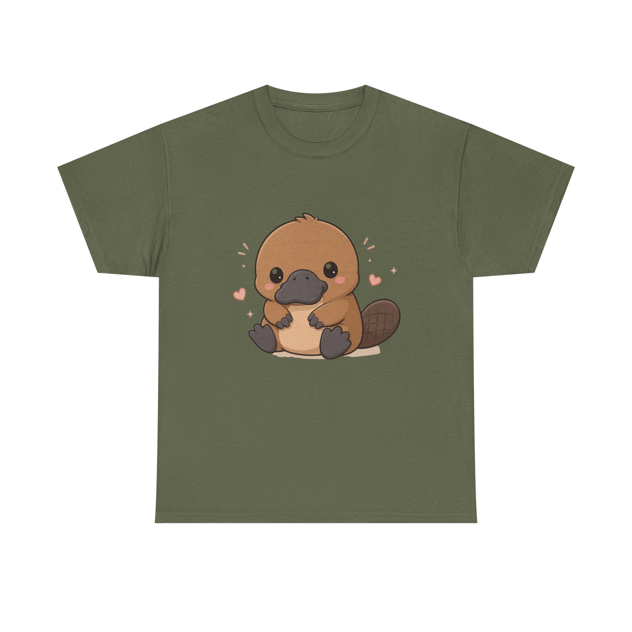 Cute Baby Platypus T-Shirt — Kawaii Animal Tee for Kids & Adults - Adult