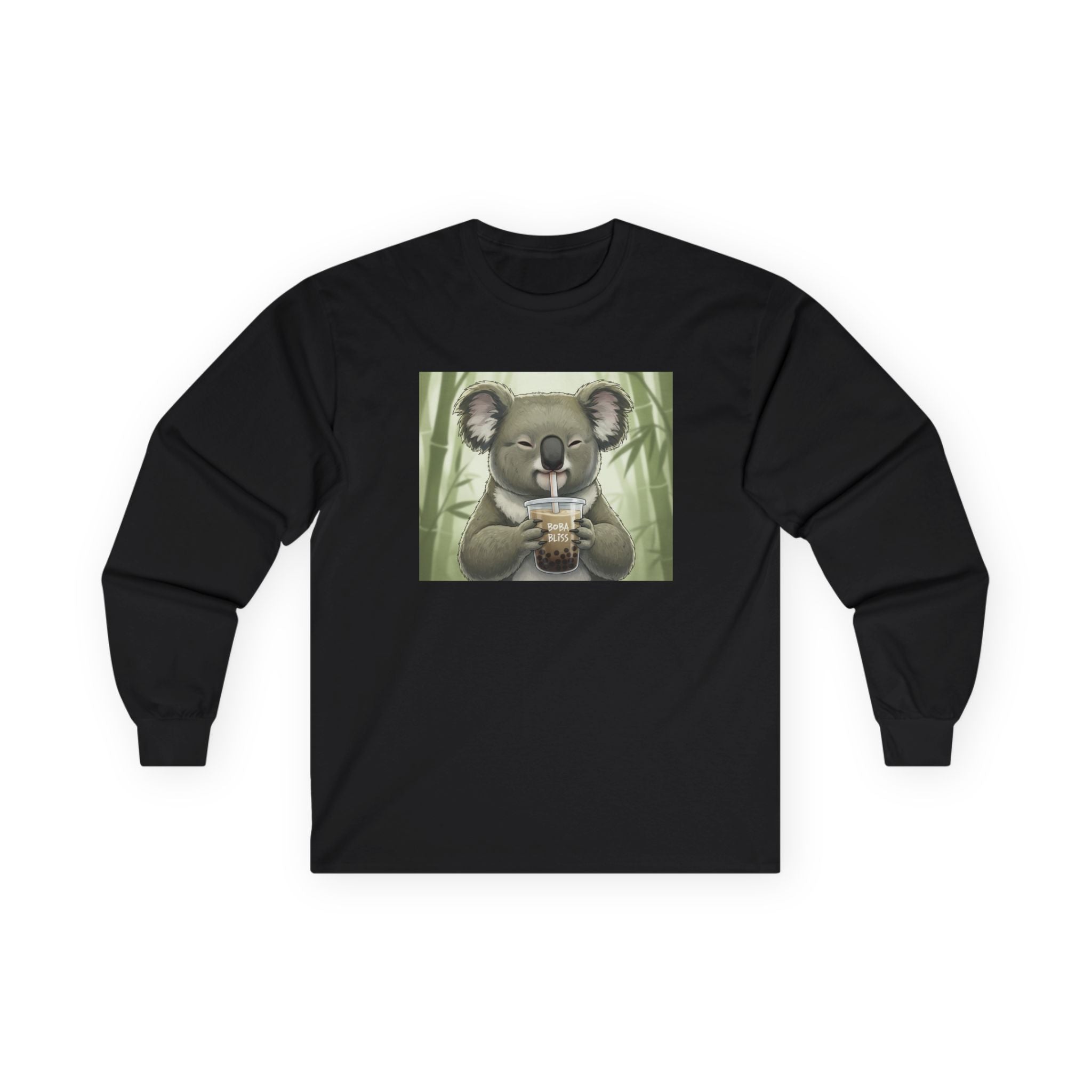 Koala Coffee Long Sleeve Tee - Adult