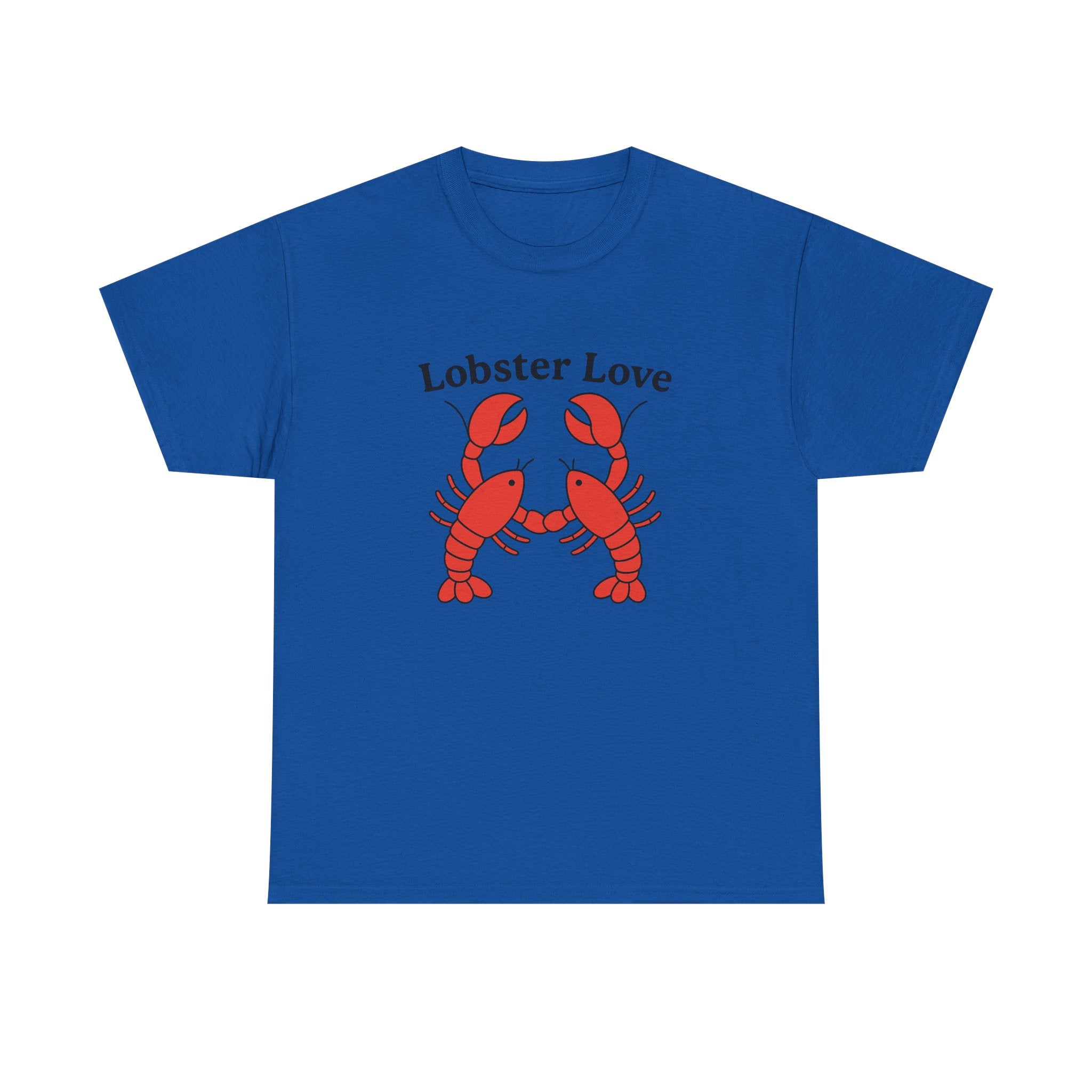 Lobster Love T‑Shirt — Cute Lobster Couple Graphic Tee - Adult
