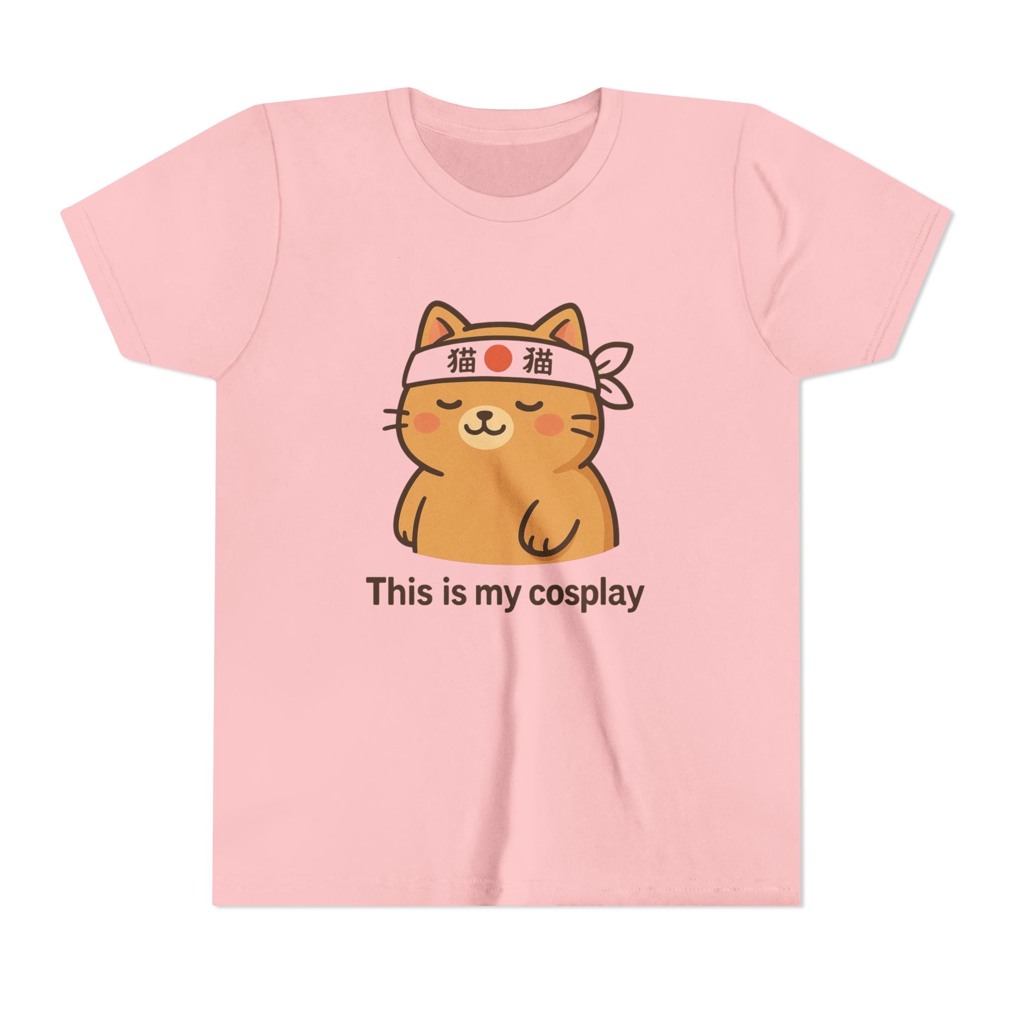 Kids" This Is My Cosplay" Cat Tee — Cute Anime Kawaii Cat Costume Shirt for Children