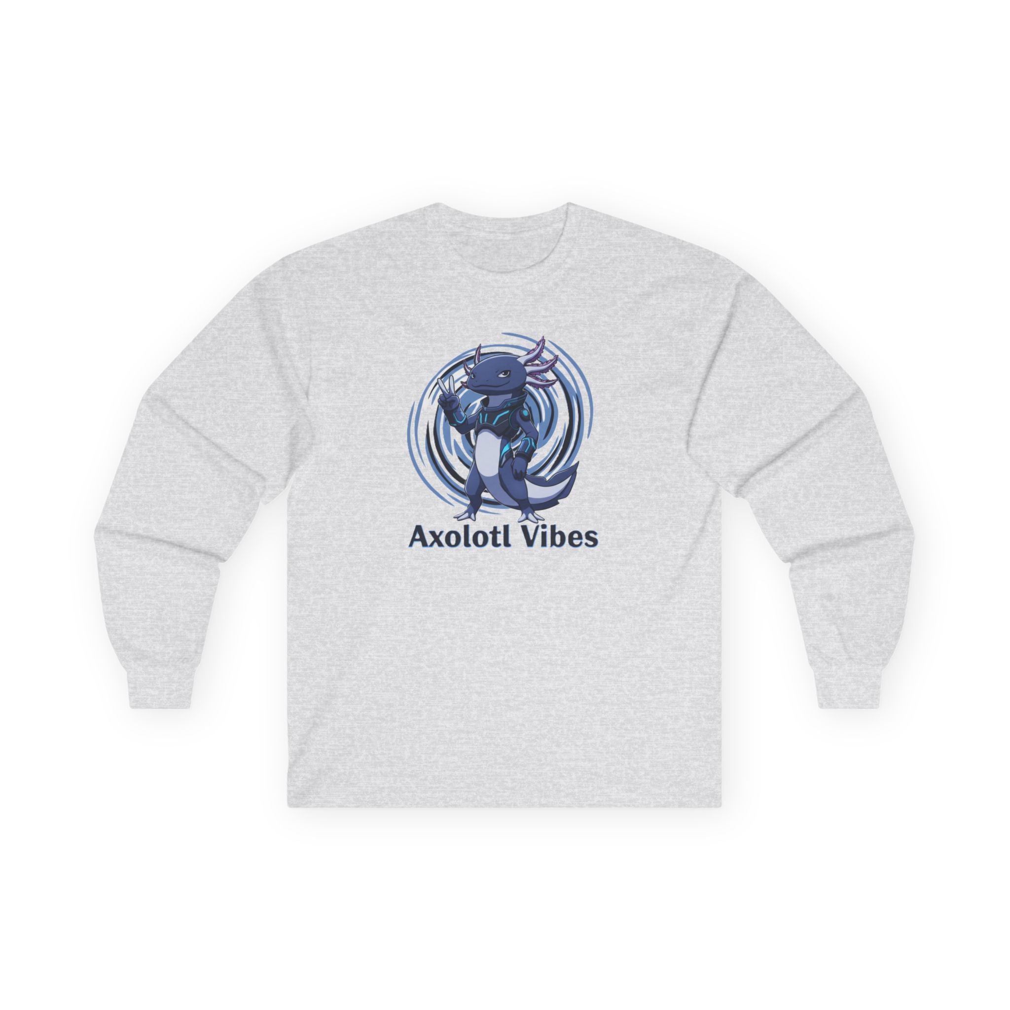 Axolotl Vibes Long Sleeve Tee - Adult
