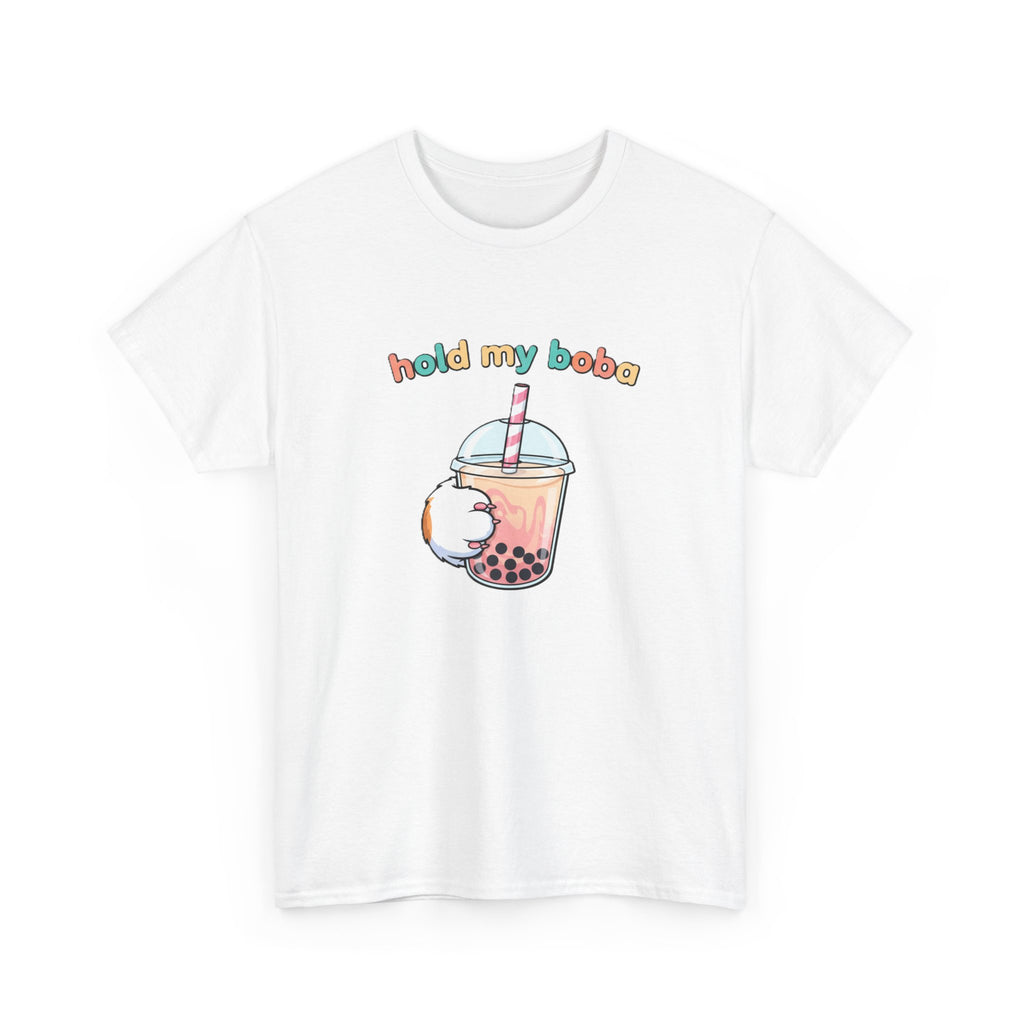 Hold My Boba T‑Shirt — Cute Bubble Tea Graphic Tee - Adult