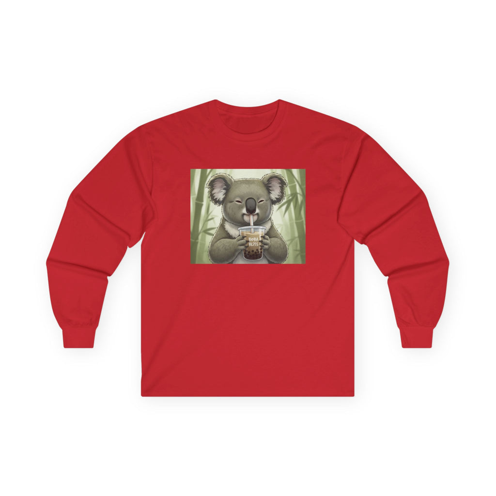 Koala Coffee Long Sleeve Tee - Adult