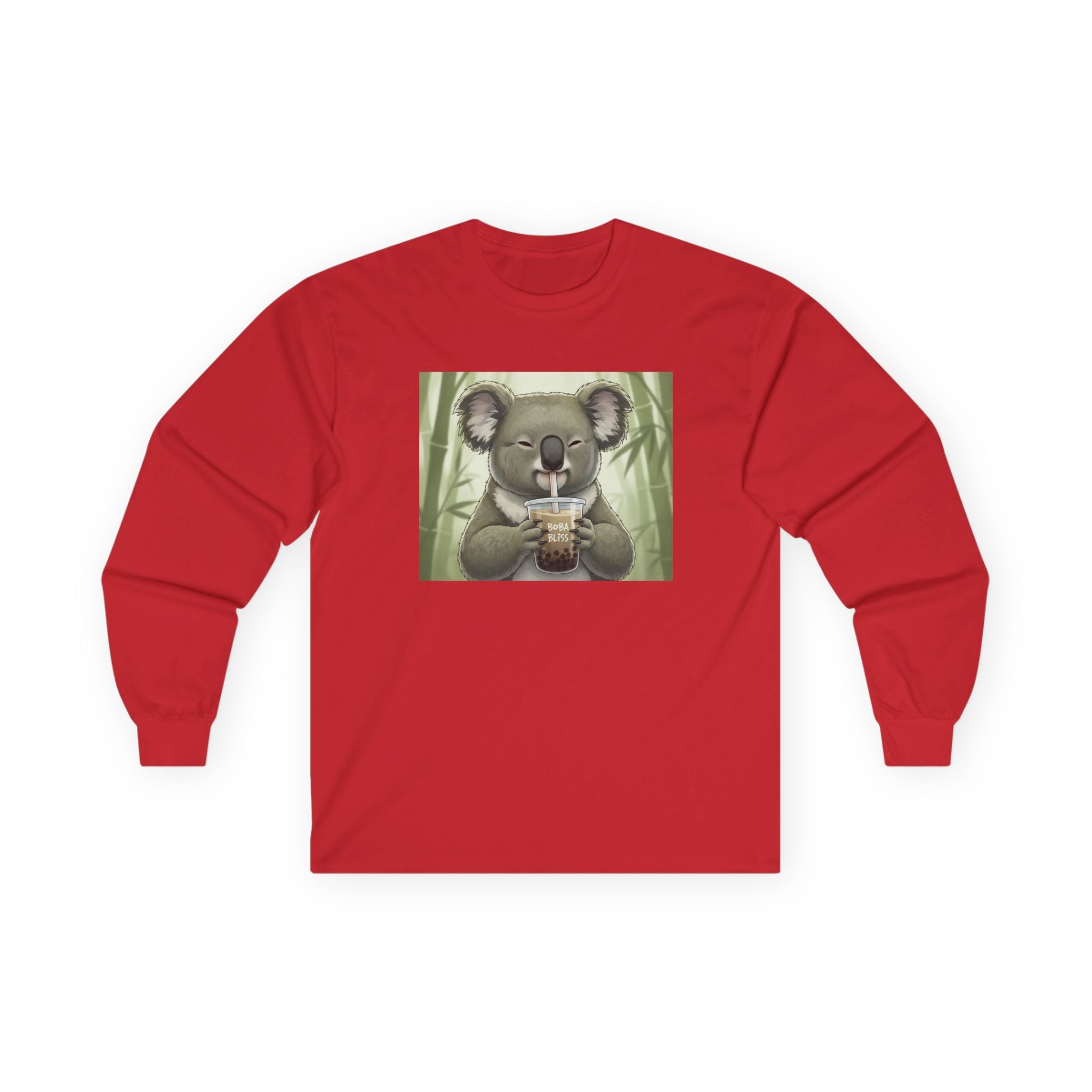 Koala Coffee Long Sleeve Tee - Adult