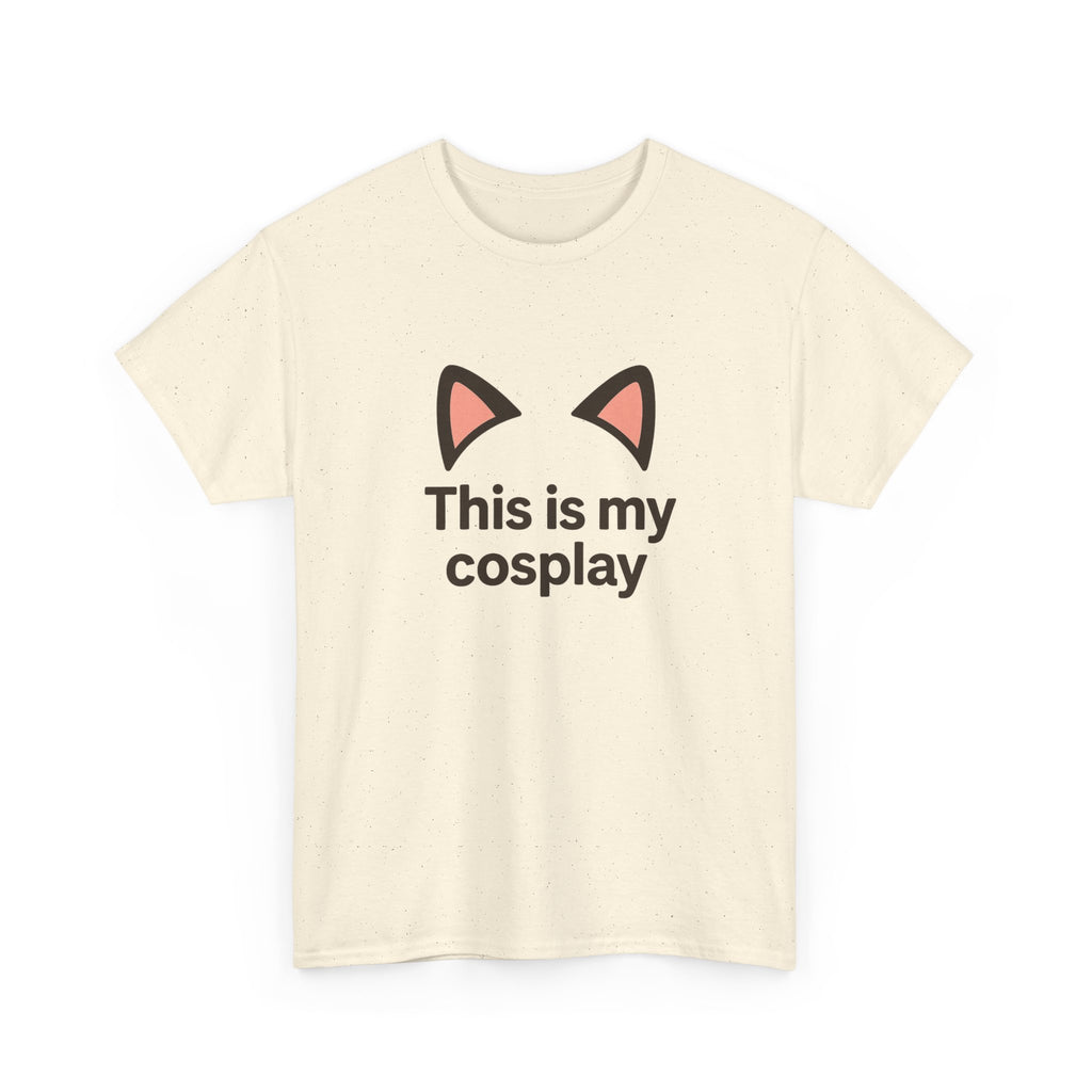 Cat Ear 'This Is My Cosplay' T-Shirt - Adult