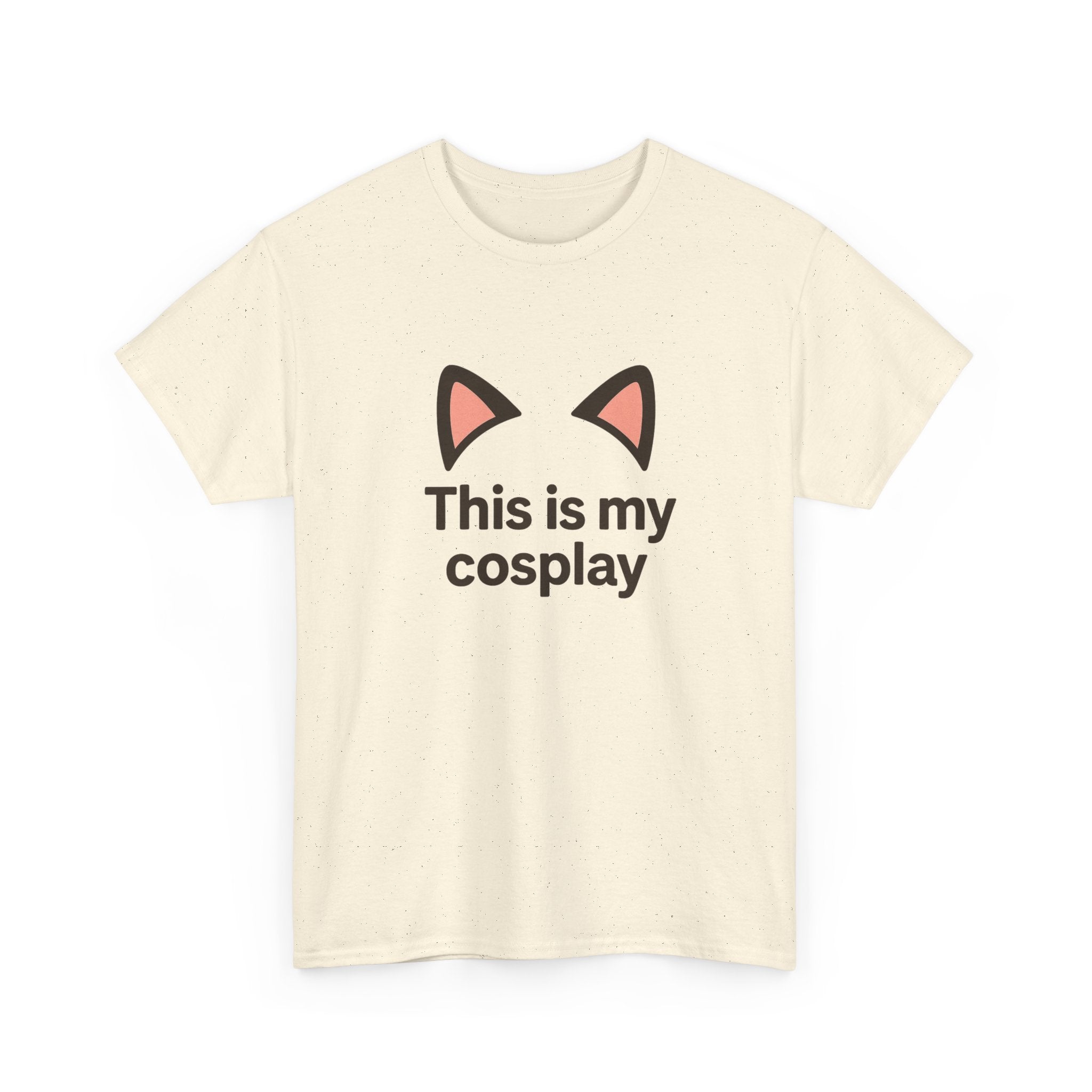 Cat Ear 'This Is My Cosplay' T-Shirt - Adult
