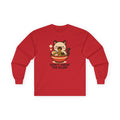 Ramen Cat Long Sleeve Tee — "Don't Judge the Slurp" Cute Anime Noodle Shirt - Adult