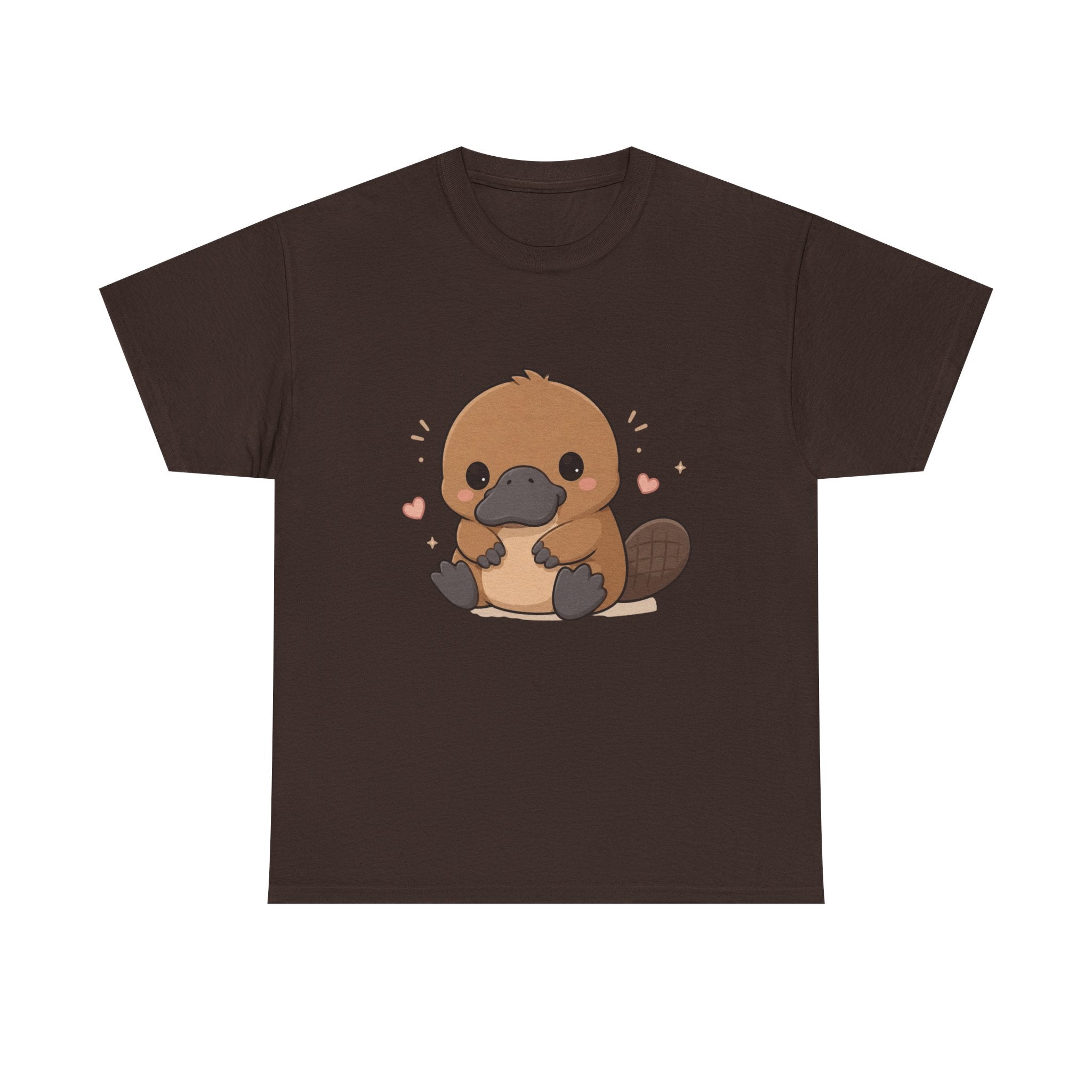 Cute Baby Platypus T-Shirt — Kawaii Animal Tee for Kids & Adults - Adult