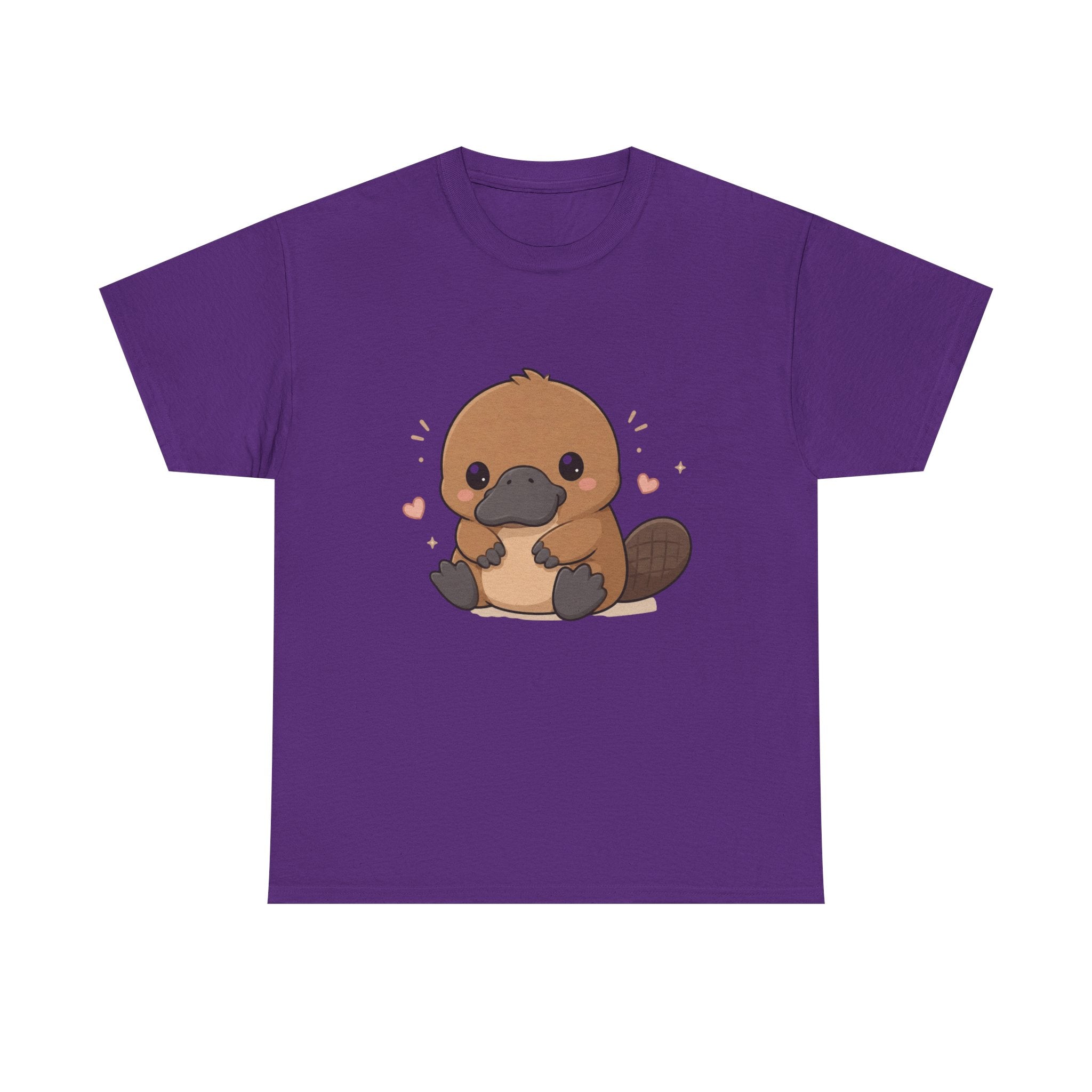 Cute Baby Platypus T-Shirt — Kawaii Animal Tee for Kids & Adults - Adult