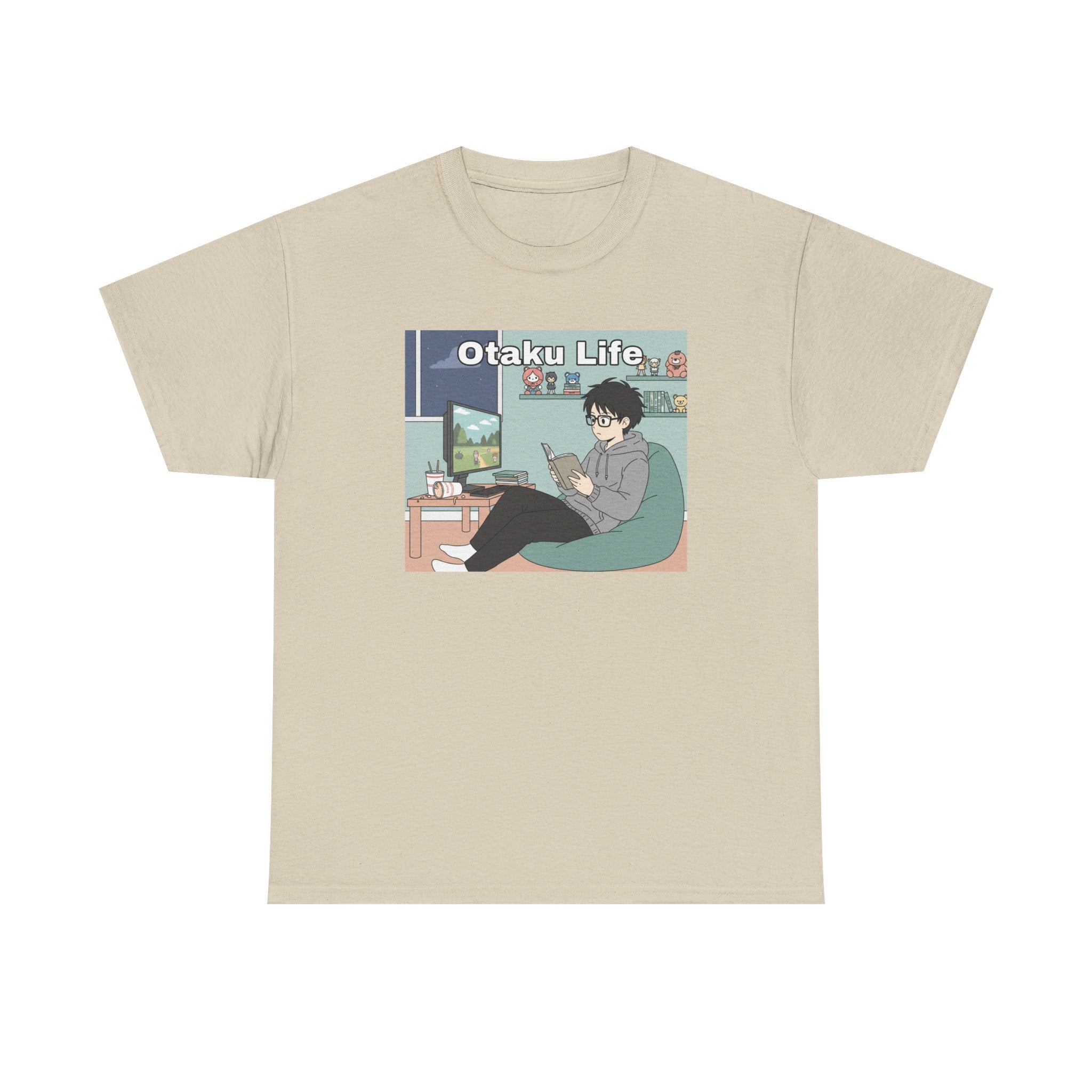 Otaku Life T-Shirt — Chill Anime Gamer Graphic Tee - Adult