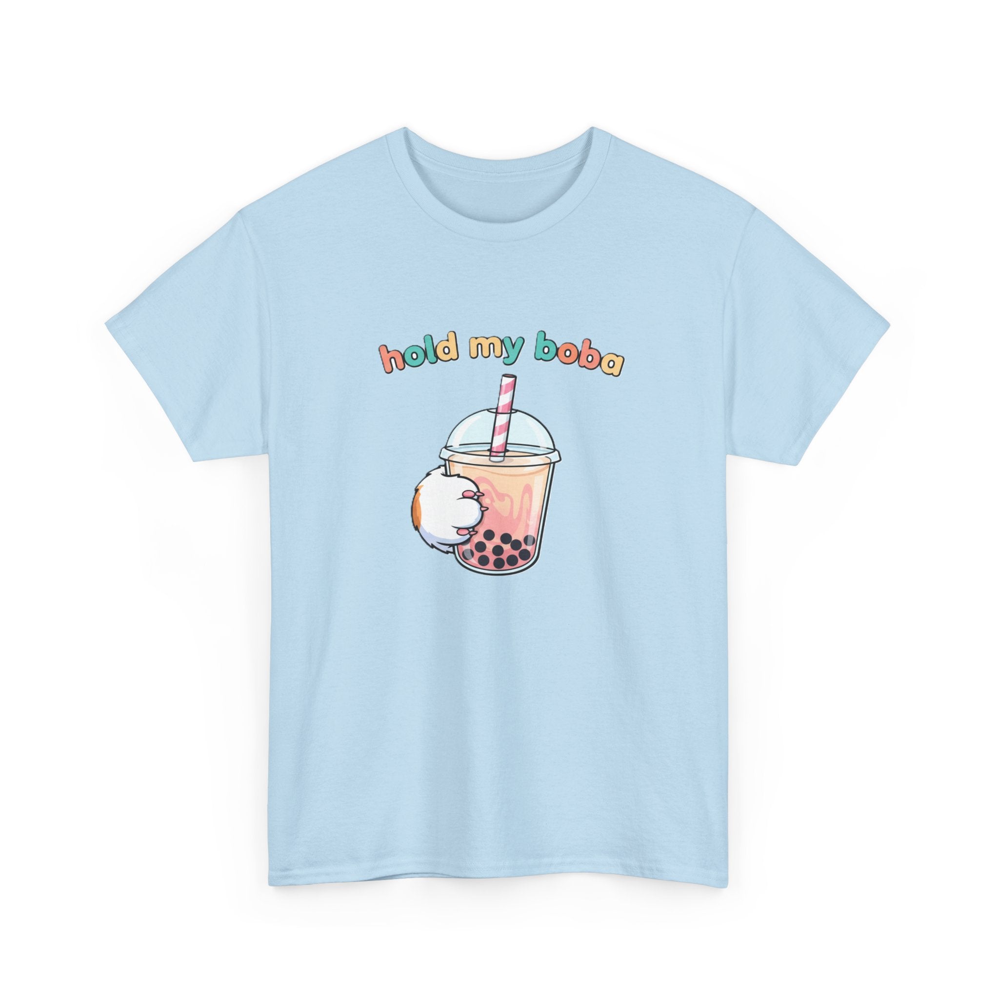 Hold My Boba T‑Shirt — Cute Bubble Tea Graphic Tee - Adult