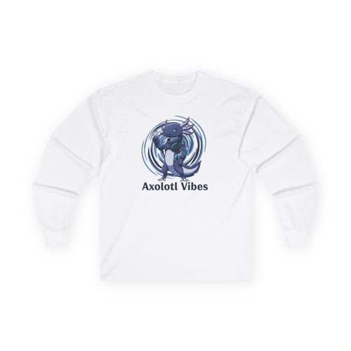 Axolotl Vibes Long Sleeve Tee - Adult