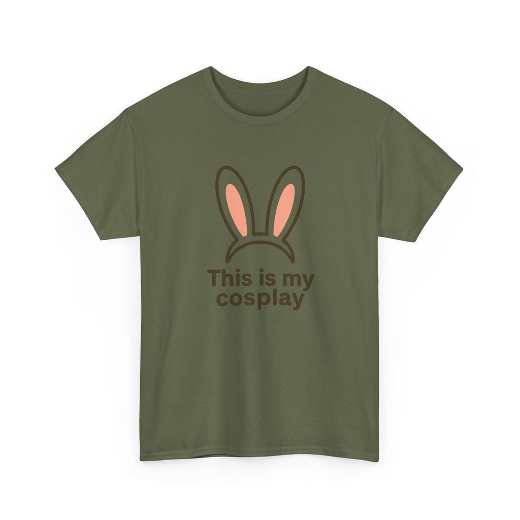 Bunny Ears 'This Is My Cosplay' T‑Shirt - Adult