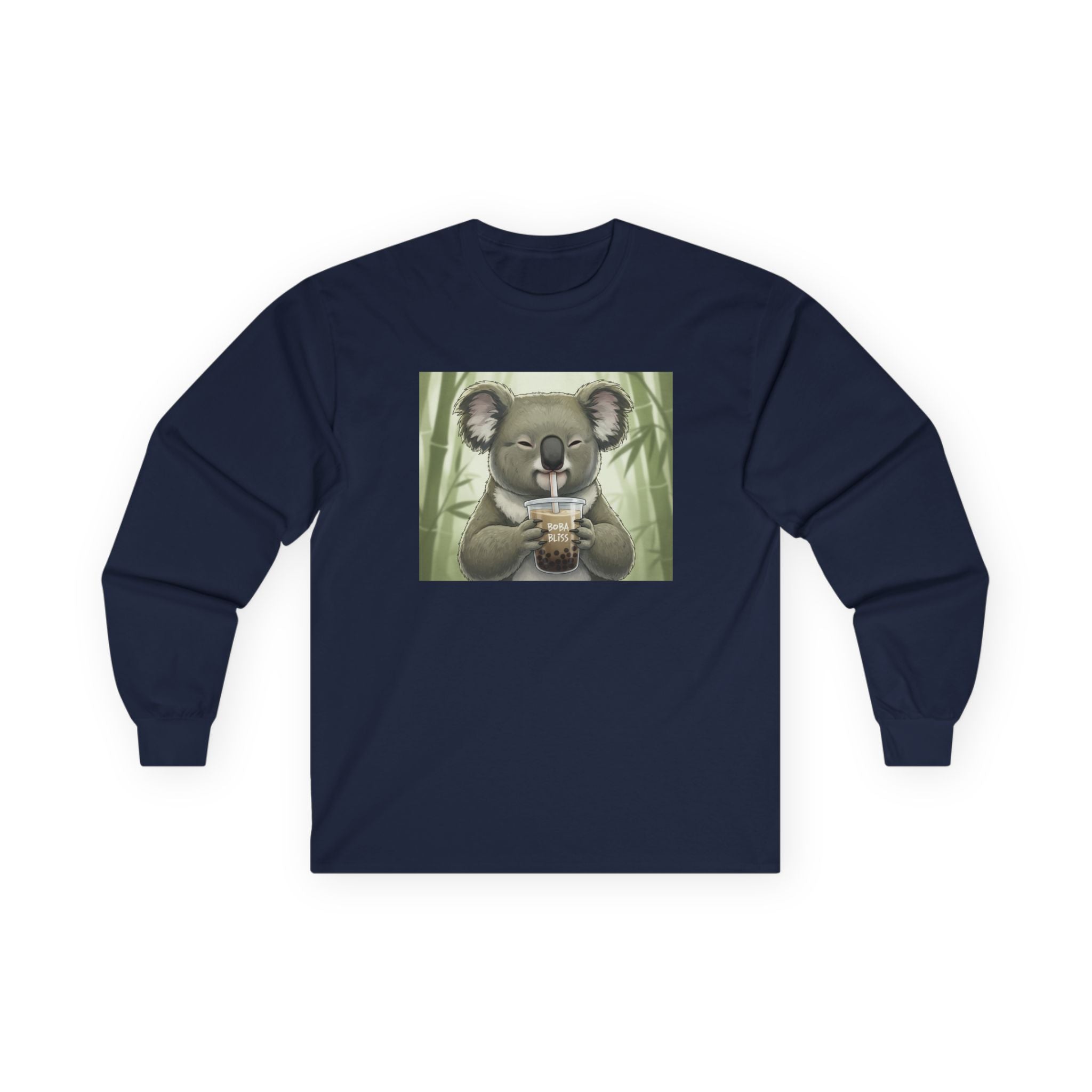 Koala Coffee Long Sleeve Tee - Adult