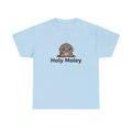 Holy Moley Mole T-Shirt — Cute Cartoon Mole Tee with 'Holy Moley' Text - Adult