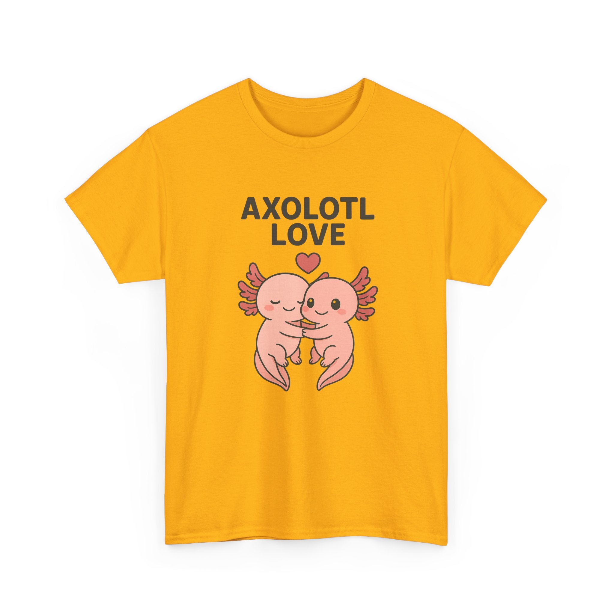 Axolotl Love Tee — Cute Matching Axolotl Shirt - Adult