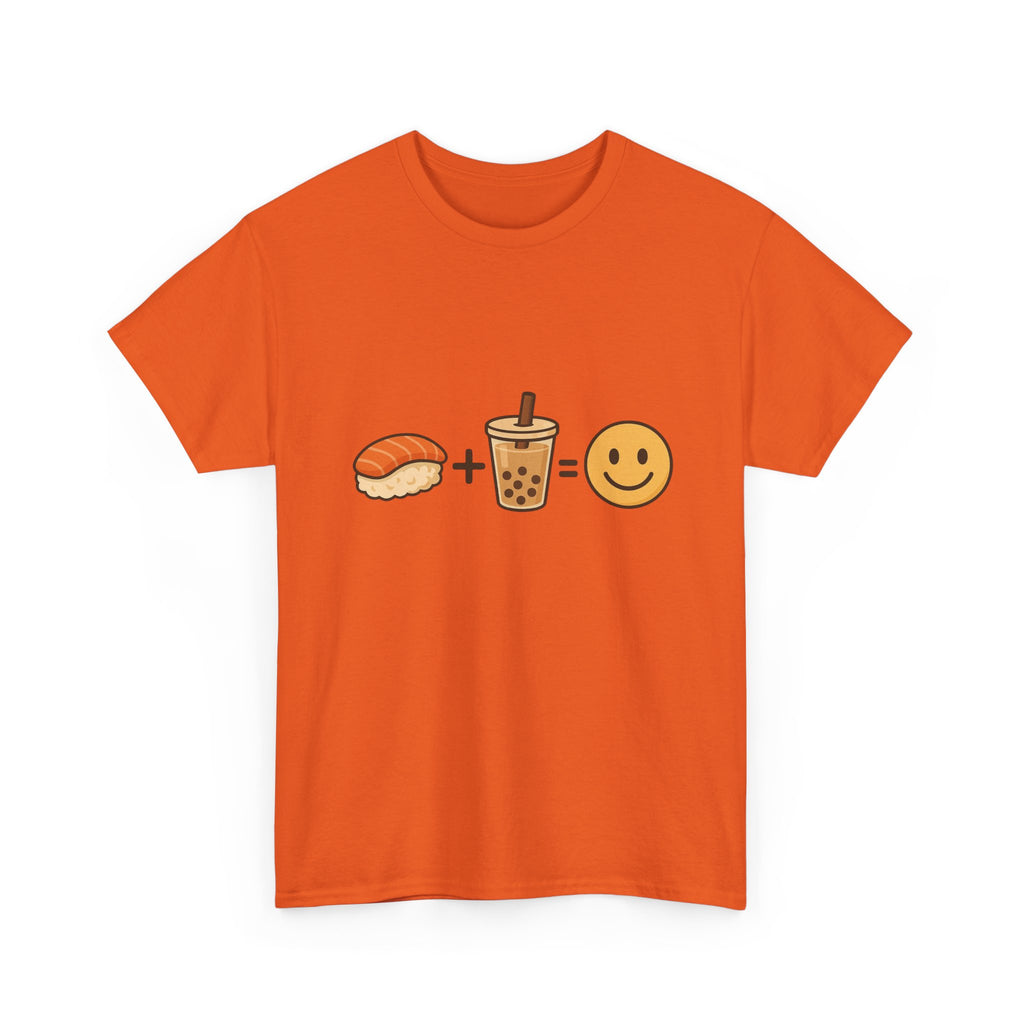 Sushi + Boba = Happy Tee - Adult