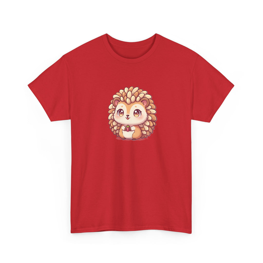 Cute Hedgehog T‑Shirt — Kawaii Woodland Animal Tee - Adult