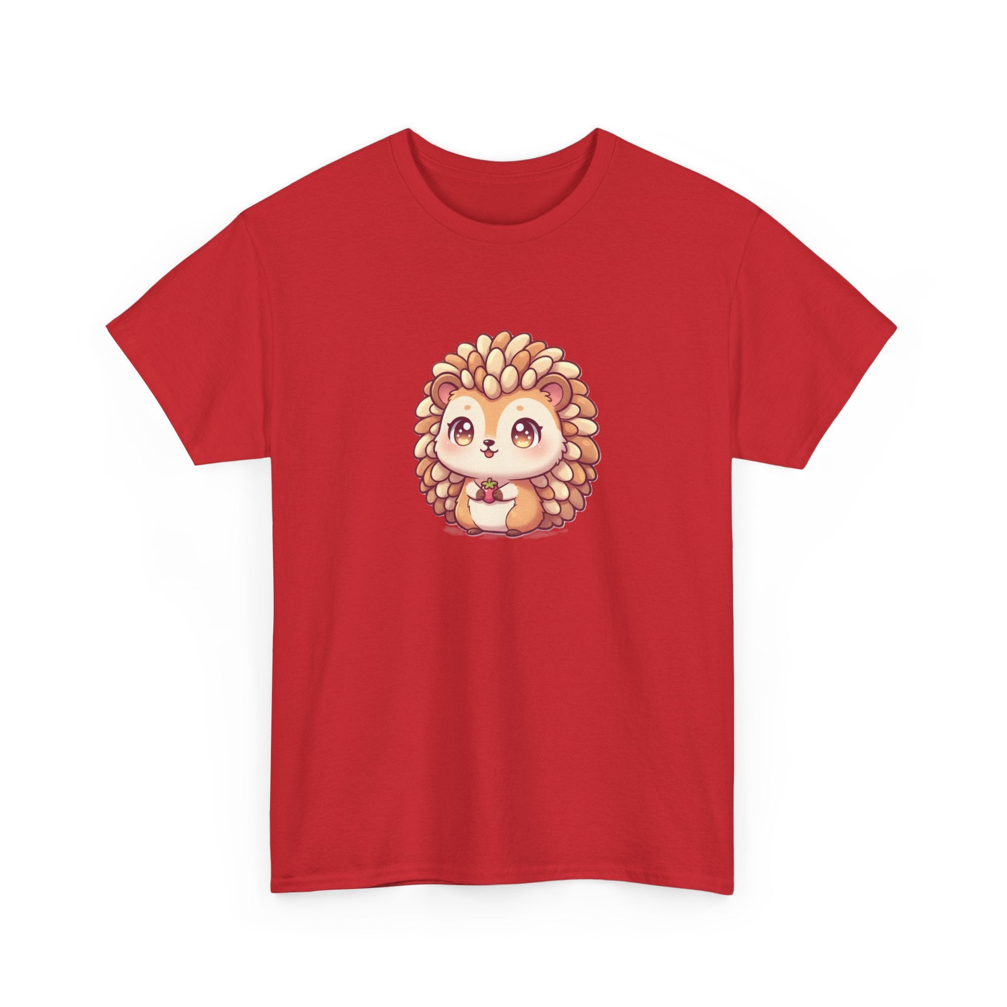 Cute Hedgehog T‑Shirt — Kawaii Woodland Animal Tee - Adult