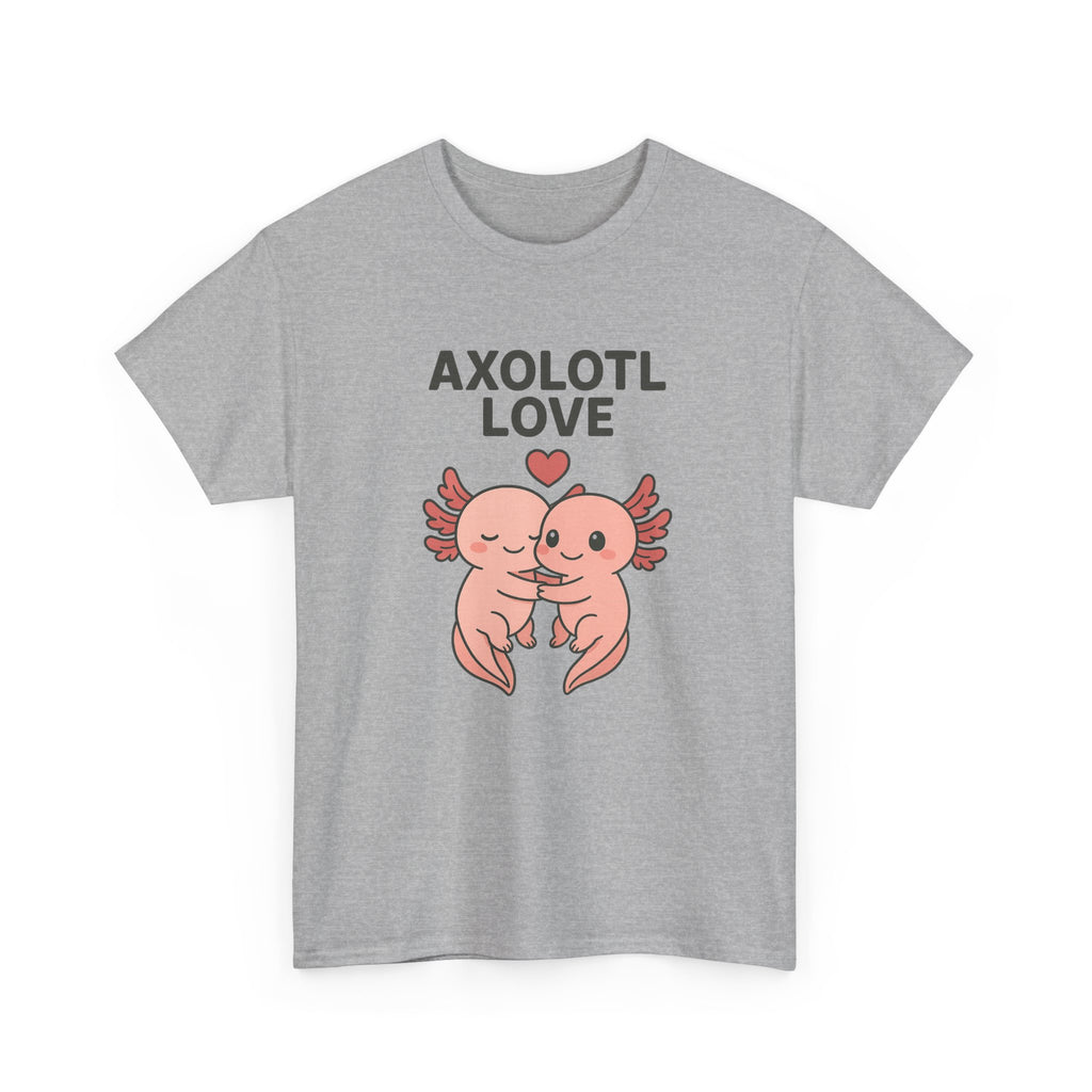 Axolotl Love Tee — Cute Matching Axolotl Shirt - Adult