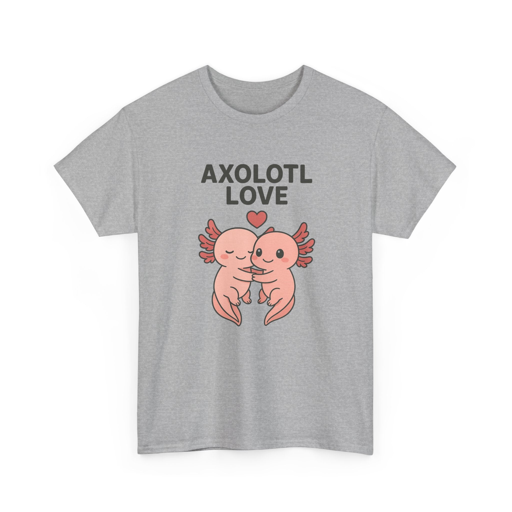 Axolotl Love Tee — Cute Matching Axolotl Shirt - Adult
