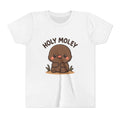 Holy Moley Kids Tee — Cute Cartoon Mole Youth Short Sleeve Shirt
