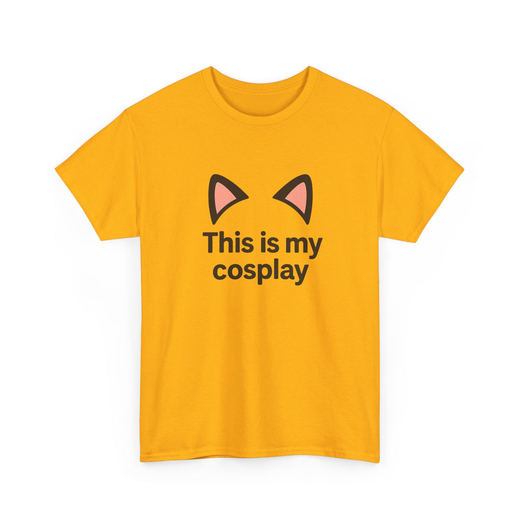 Cat Ear 'This Is My Cosplay' T-Shirt - Adult