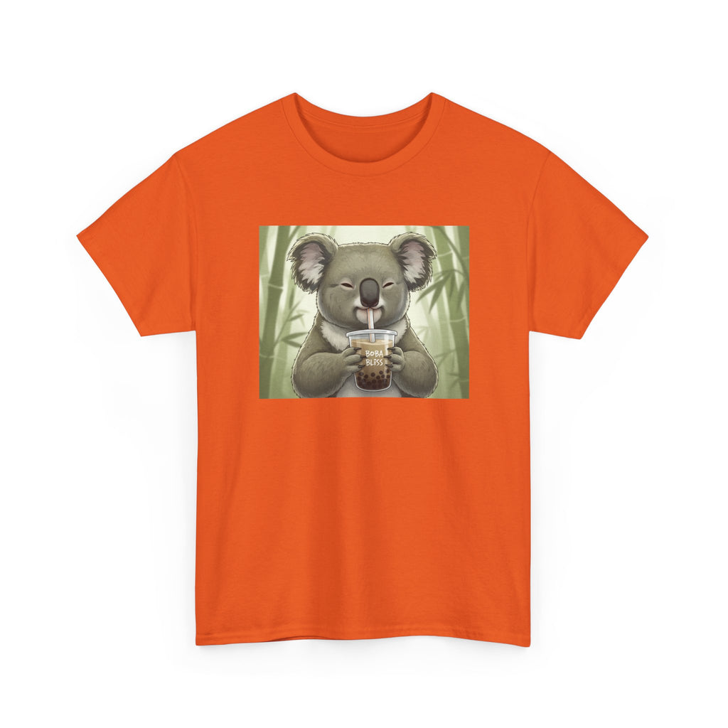 Koala Bubble Tea T‑Shirt — Cute Koala Drinking Boba Graphic Tee - Adult