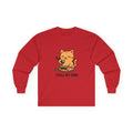 I Roll My Own Cat Sushi Long Sleeve Tee — Cute Kawaii Cat Rolling Sushi Shirt - Adult