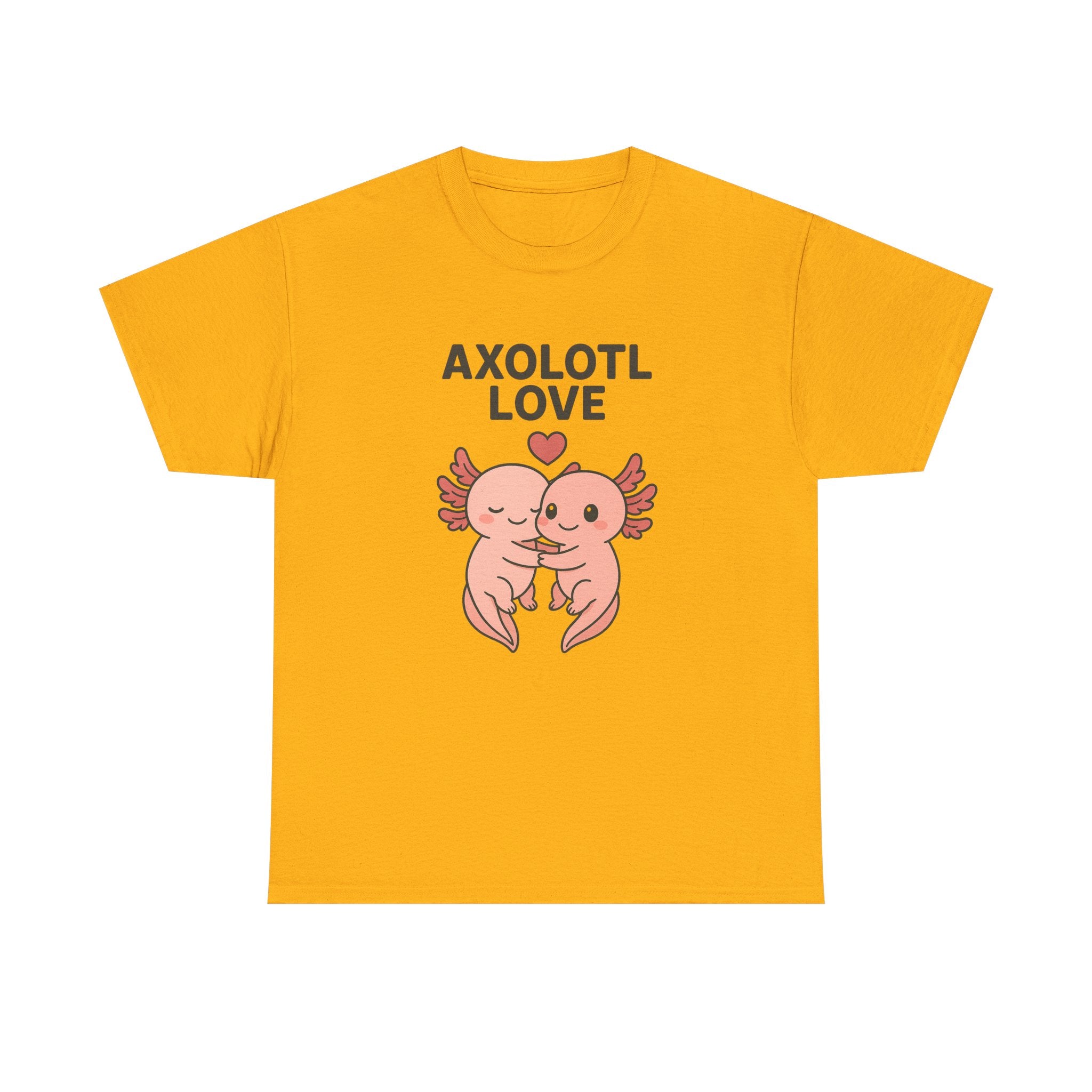 Axolotl Love Tee — Cute Matching Axolotl Shirt - Adult