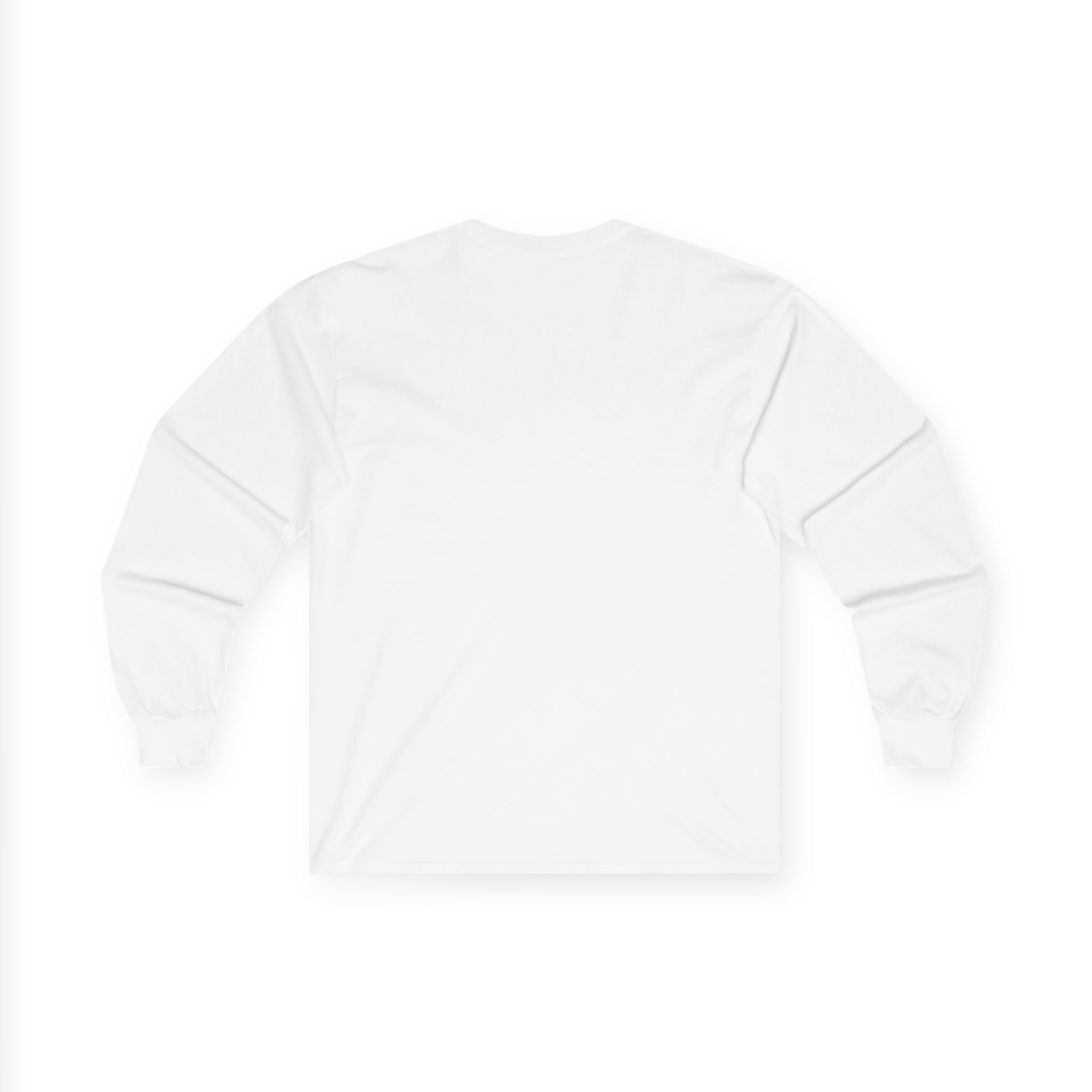 Cute Cat Eating Ramen Long Sleeve Tee - Adult