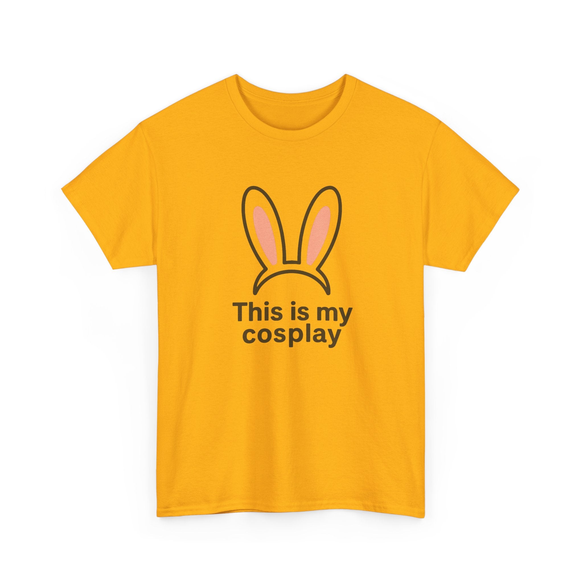 Bunny Ears 'This Is My Cosplay' T‑Shirt - Adult