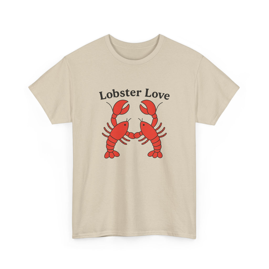 Lobster Love T‑Shirt — Cute Lobster Couple Graphic Tee - Adult