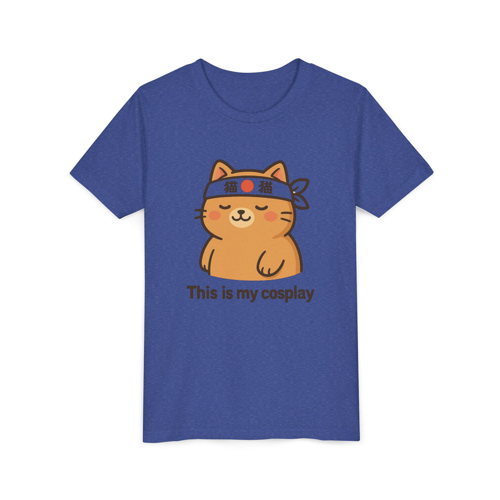 Kids" This Is My Cosplay" Cat Tee — Cute Anime Kawaii Cat Costume Shirt for Children