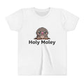 Youth Tee — Cute 'Holy Moley' Mole Kids T‑Shirt (Playful Animal Pun)