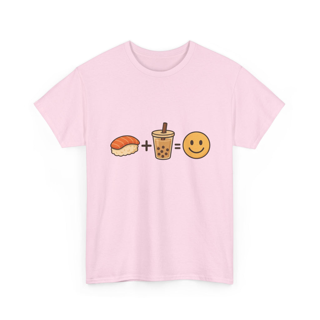 Sushi + Boba = Happy Tee - Adult