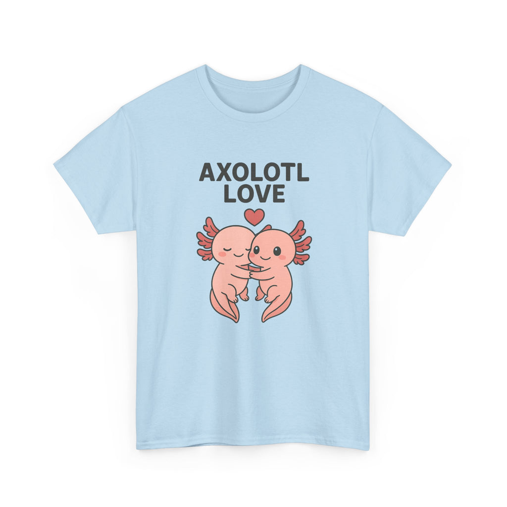 Axolotl Love Tee — Cute Matching Axolotl Shirt - Adult
