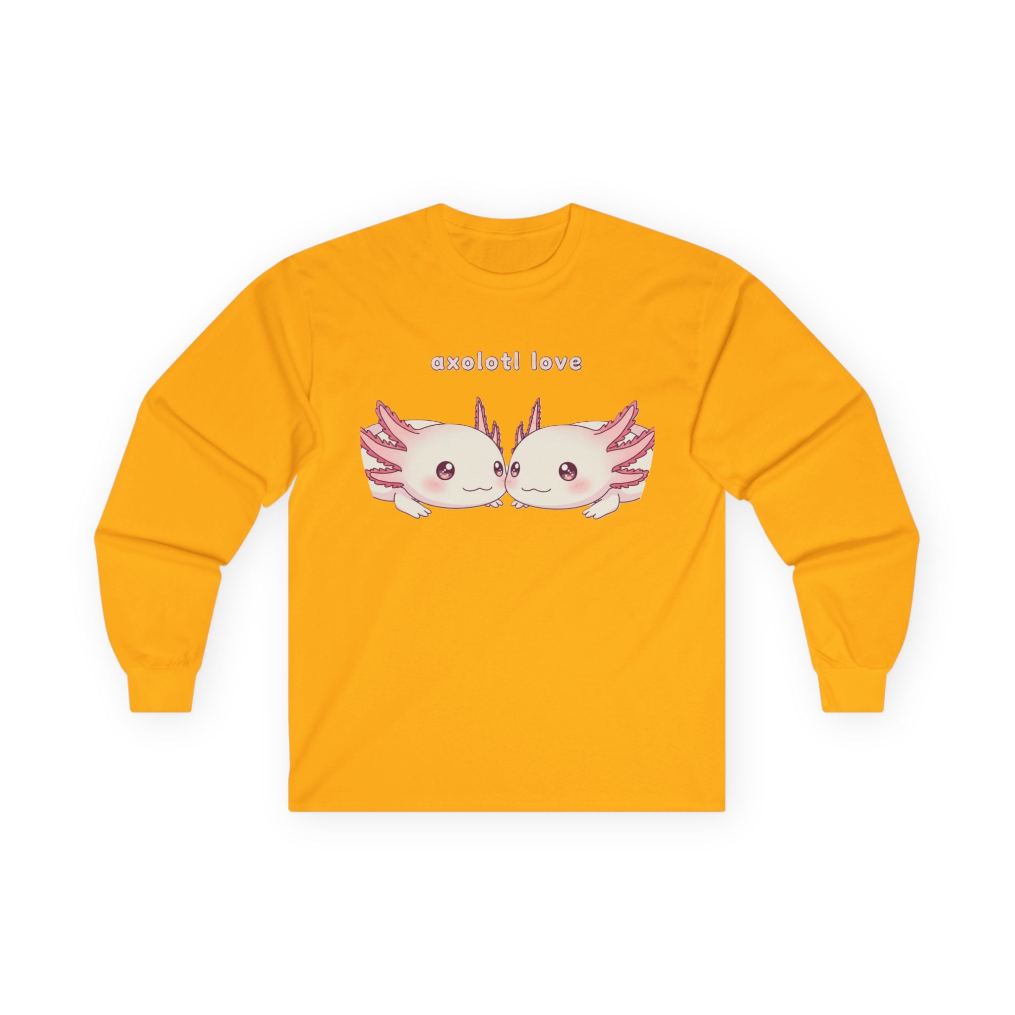 Axolotl Love Long Sleeve Tee - Adult