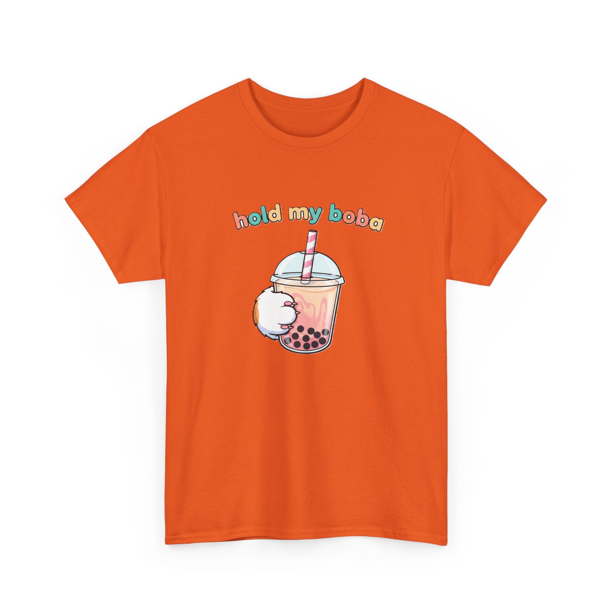 Hold My Boba T‑Shirt — Cute Bubble Tea Graphic Tee - Adult