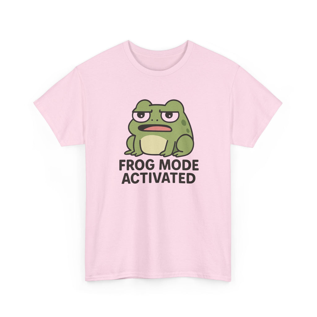 Frog Mode Activated T-Shirt — Cute Cartoon Frog Graphic Tee - Adult
