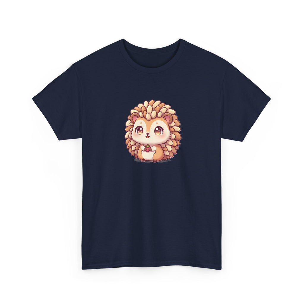 Cute Hedgehog T‑Shirt — Kawaii Woodland Animal Tee - Adult