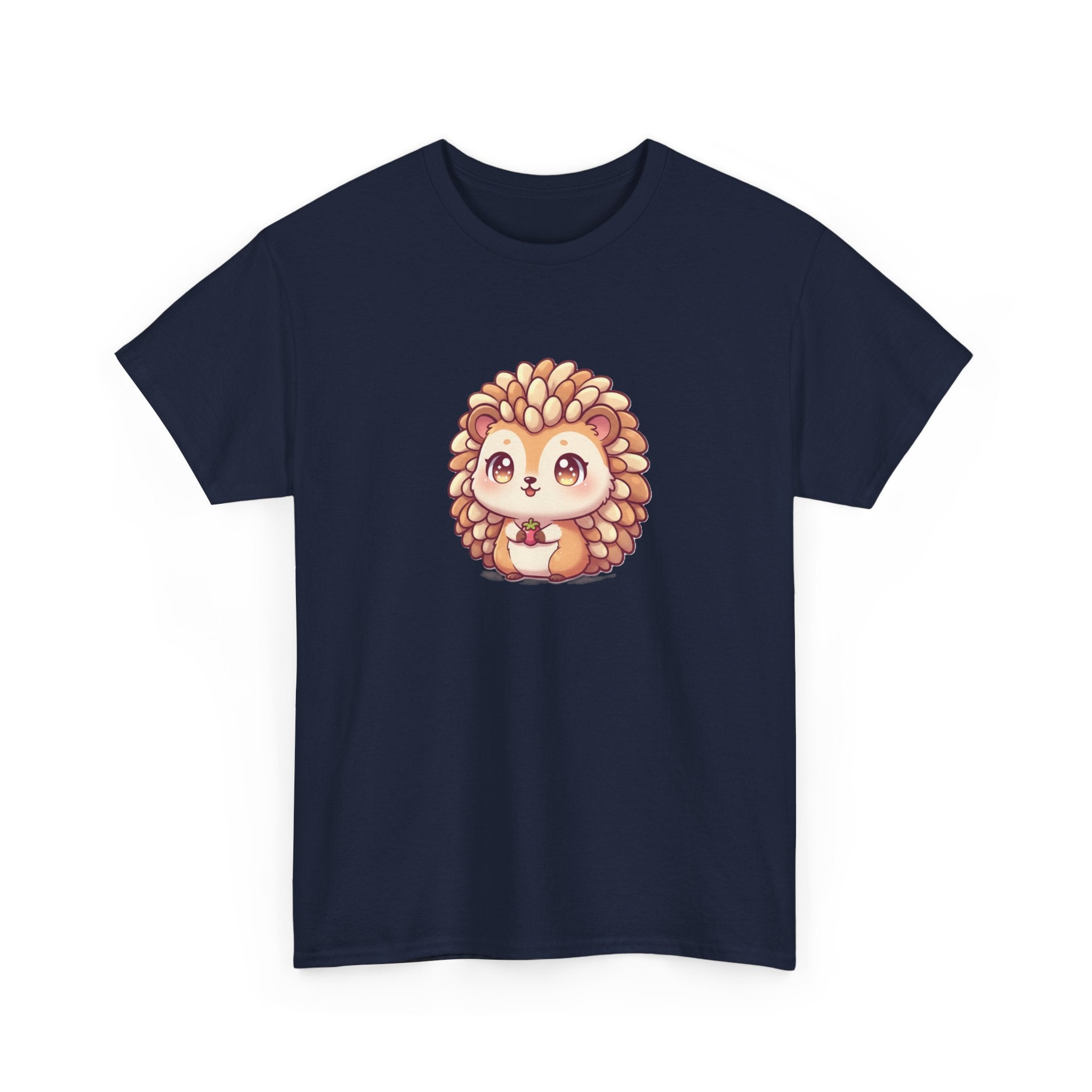 Cute Hedgehog T‑Shirt — Kawaii Woodland Animal Tee - Adult