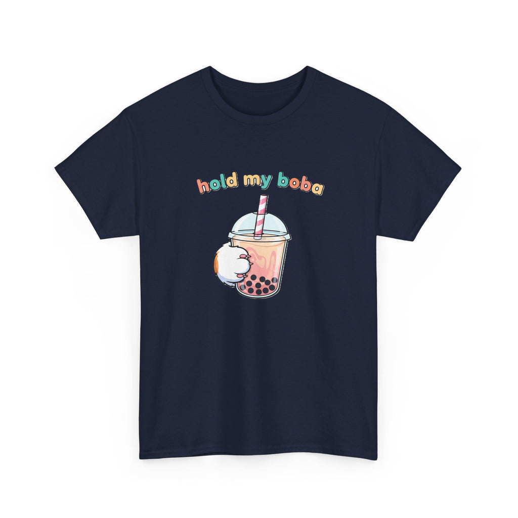 Hold My Boba T‑Shirt — Cute Bubble Tea Graphic Tee - Adult